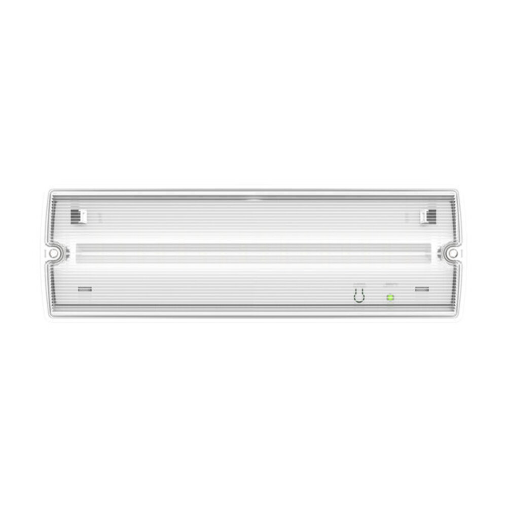 LED Noodverlichting Portiek armatuur - 1.3W 200Lm - 5700K 857 Daglicht | Zelftest functie - Wand/ Plafond montage - Incl. Pictogram LED Noodverlichting Portiek armatuur - 1.3W 200Lm - 5700K 857 Daglicht | Zelftest functie - Wand/ Plafond montage - Incl. Pictogram