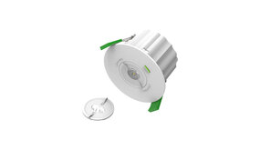 LED Noodverlichting Inbouwspot - 1.3W 200Lm - Wit 104MM - 5700K 857 Daglicht | Zelftest functie -  Anti Paniek verlichting - Zaagmaat 95MM