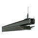 LCB LED Europe  LED 3fase Linear T Rail kantelbaar Armatuur - Zwart - 60W 10.000Lm - 4000K 840  -  1500MM  5 Jaar Garantie