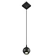 LED Design Hanglamp Badkamer GU10 IP44 - FAVORI Zwart - 1-Lichts | IP44 - GU10 Fitting - Geschikt voor Hue LED Design Hanglamp Badkamer GU10 IP44 - FAVORI Zwart - 1-Lichts | IP44 - GU10 Fitting - Geschikt voor Hue