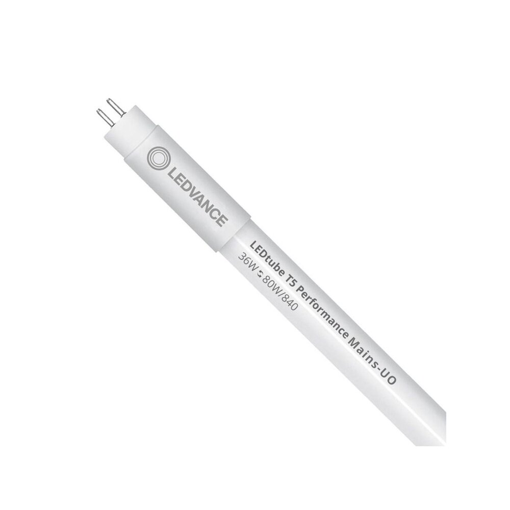Ledvance Zakelijk: Professionele LED Verlichting & Armaturen LED Buis T5 Performance (Mains AC) Ultra Output 36W 5600lm - 840 Koel Wit | 145cm - Vervangt 80W