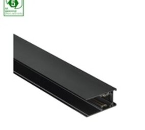 Spectrum voor de installateur LED Spanningsrail Zwart - 3 Meter - 48V Laagspanning | 1-fase - SHIFT systeem magnetisch