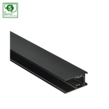 LED Spanningsrail Zwart - 3 Meter - 48V Laagspanning | 1-fase - SHIFT systeem magnetisch