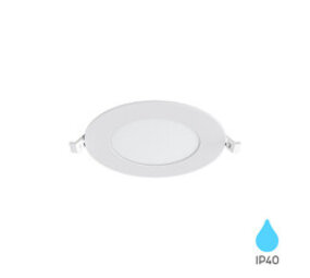 LCB LED Europe  LED inbouwspot - 6W 470lm - 3000K - Rond - IP40