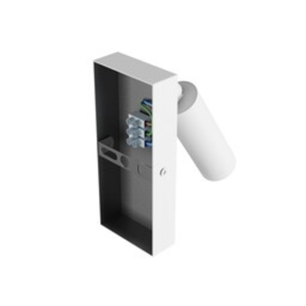 Wandlamp Madara Slim incl. schakelaar - GU10 fitting - uitsluitend voor GU11 ⌀35mm - 38X95mm - Wit Wandlamp Madara Slim incl. schakelaar - GU10 fitting - uitsluitend voor GU11 ⌀35mm - 38X95mm - Wit