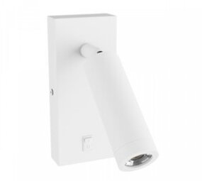 Wandlamp Madara Slim incl. schakelaar - GU10 fitting - uitsluitend voor GU11  ⌀35mm - 38X95mm - Wit