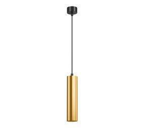 LCB LED Europe  LED Moderne Hanglamp - ALu Goud 12CM - GU10 fitting  | 1,2 Meter  kabel - excl. Lichtbron