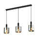 LCB Hanglamp 72cm balk LED - 3x E27 fitting - Smoky Glas - 2 Jaar Garantie LCB Hanglamp 72cm balk LED - 3x E27 fitting - Smoky Glas - 2 Jaar Garantie