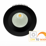 Macbright DALI Dimbare LED Downlight IP54 Zwart - PLUTO 238MM - 23W 2100Lm | DTW 918-930 Dim To Warm | DALI-2  DIM - Zaagmaat 165MM + GST18i5