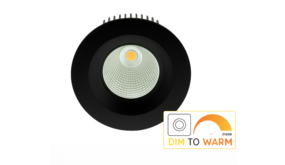 Macbright LED Downlight IP54 - PLUTO 238MM - Zwart - 23W 2100Lm - DTW  918-930 Dim To Warm | Zaagmaat 205MM + GST18-5 - DALI Macbright LED Downlight IP54 - PLUTO 238MM - Zwart - 23W 2100Lm - DTW  918-930 Dim To Warm | Zaagmaat 205MM + GST18-5 - DALI