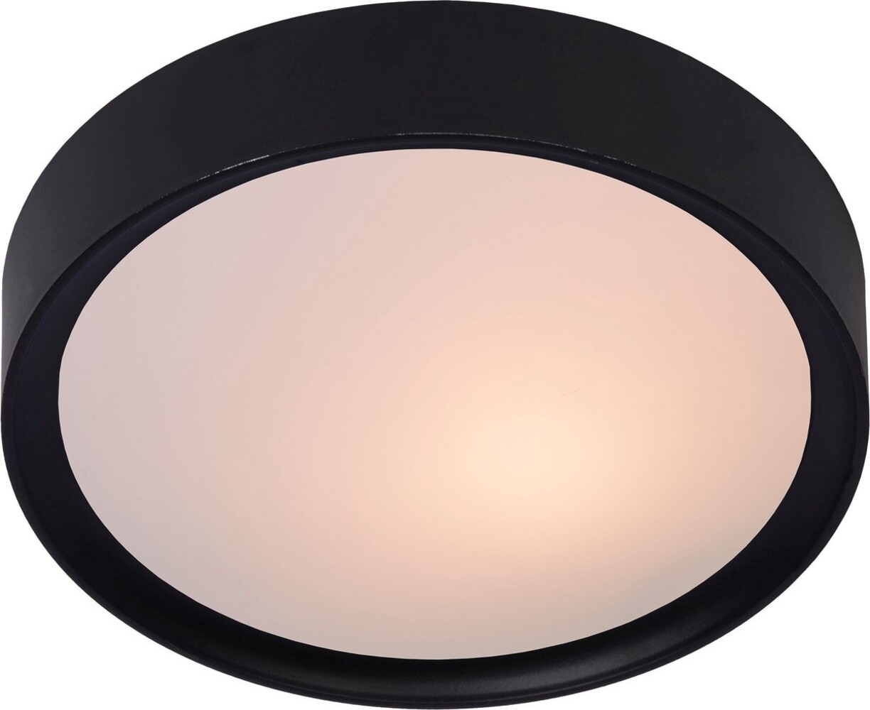 Lucide Moderne Plafondlamp IP20 - LEX Zwart 33 cm - 2-Lichts | 2xE27 Fitting - 230v Lucide Moderne Plafondlamp IP20 - LEX Zwart 33 cm - 2-Lichts | 2xE27 Fitting - 230v