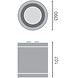 LED Downlight Surface IP65 Aluminium Wit 15W 1650lm 36D - 840 Koel Wit | IP65 LED Downlight Surface IP65 Aluminium Wit 15W 1650lm 36D - 840 Koel Wit | IP65