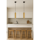 LCB LED Moderne Hanglamp - ALu Goud 12CM - GU10 fitting | 1,2 Meter kabel - excl. Lichtbron LCB LED Moderne Hanglamp - ALu Goud 12CM - GU10 fitting | 1,2 Meter kabel - excl. Lichtbron