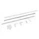 Lucide 1-Fase Spanningsrail Track Railsysteem | Starter Set Compleet - Wit - 2 meter incl. aansluitmateriaal Lucide 1-Fase Spanningsrail Track Railsysteem | Starter Set Compleet - Wit - 2 meter incl. aansluitmateriaal