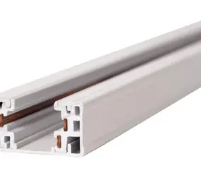 Lucide 1-Fase Spanningsrail Track Railsysteem | 1 Meter Wit