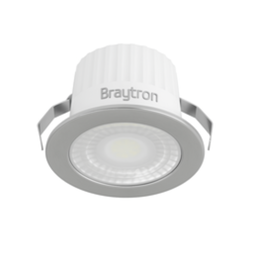 Braytron LED mini inbouwspot 10° - 3W -3000K - wit / zwart / zilver IP54 Braytron LED mini inbouwspot 10° - 3W -3000K - wit / zwart / zilver IP54