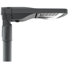 LED Straatlamp IP66 - Luxis Square small - 52W 6750Lm - 3000K 830 Warm Wit  | IK09 - Philips Driver - Symetrisch -  5 jaar Garantie