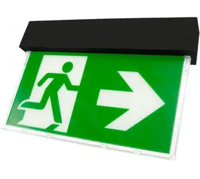 Macbright LED Noodverlichting armatuur IP40 - Zwart Continu - 3W 280Lm - 5000K 850 Koel Wit | Type Inbouw Opbouw