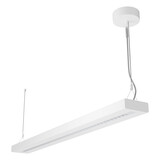Ledvance Zakelijk: Professionele LED Verlichting & Armaturen DALI LED Pendel Armatuur Linear - Louvre Wit 150CM | 54-69W   7050-8700Lm - 4000K 940 Koel Wit | Dali Dimbaar - DIRECT/INDIRECT
