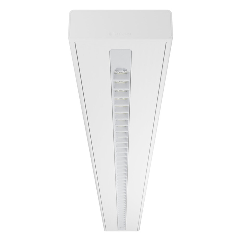 DALI LED Pendel Armatuur Linear - Louvre Wit 150CM | 54-69W 7050-8700Lm - 4000K 940 Koel Wit | Dali Dimbaar - DIRECT/INDIRECT DALI LED Pendel Armatuur Linear - Louvre Wit 150CM | 54-69W 7050-8700Lm - 4000K 940 Koel Wit | Dali Dimbaar - DIRECT/INDIRECT