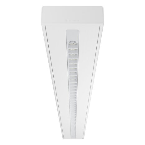 Ledvance Zakelijk: Professionele LED Verlichting & Armaturen DALI LED Pendel Armatuur Linear - Louvre Wit 150CM | 54-69W   7050-8700Lm - 4000K 940 Koel Wit | Dali Dimbaar - DIRECT/INDIRECT