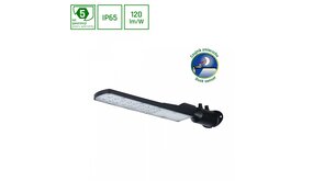LED Straatlamp - STREETOS SLIM - IP65 - 50W - 4000K 3600lm - IK08 | Schemersensor - 505x109x76mm LED Straatlamp - STREETOS SLIM - IP65 - 50W - 4000K 3600lm - IK08 | Schemersensor - 505x109x76mm