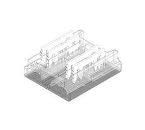 LCB LED Europe  LED Strip Toebehoren - CCT / TW / RGB Connector |  Beginstuk - 10MM COB SMD - Geschikt voor 3 of 4 Pins