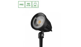 LED Prikspot Grondspot - FLORI LIGERO - 6W 600lm - IP65 - 4000K | 53X66X67mm + 145MM