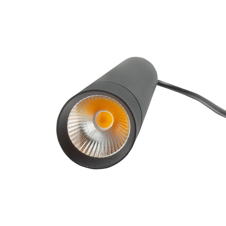 Spectrum voor de installateur 48V Magnetische railverlichting - SHIFT Hangit Zwart  - Pendel staaflamp | 12W | TW Tunable White 2700-6500K | Zigbee 3.0  - 40X297MM