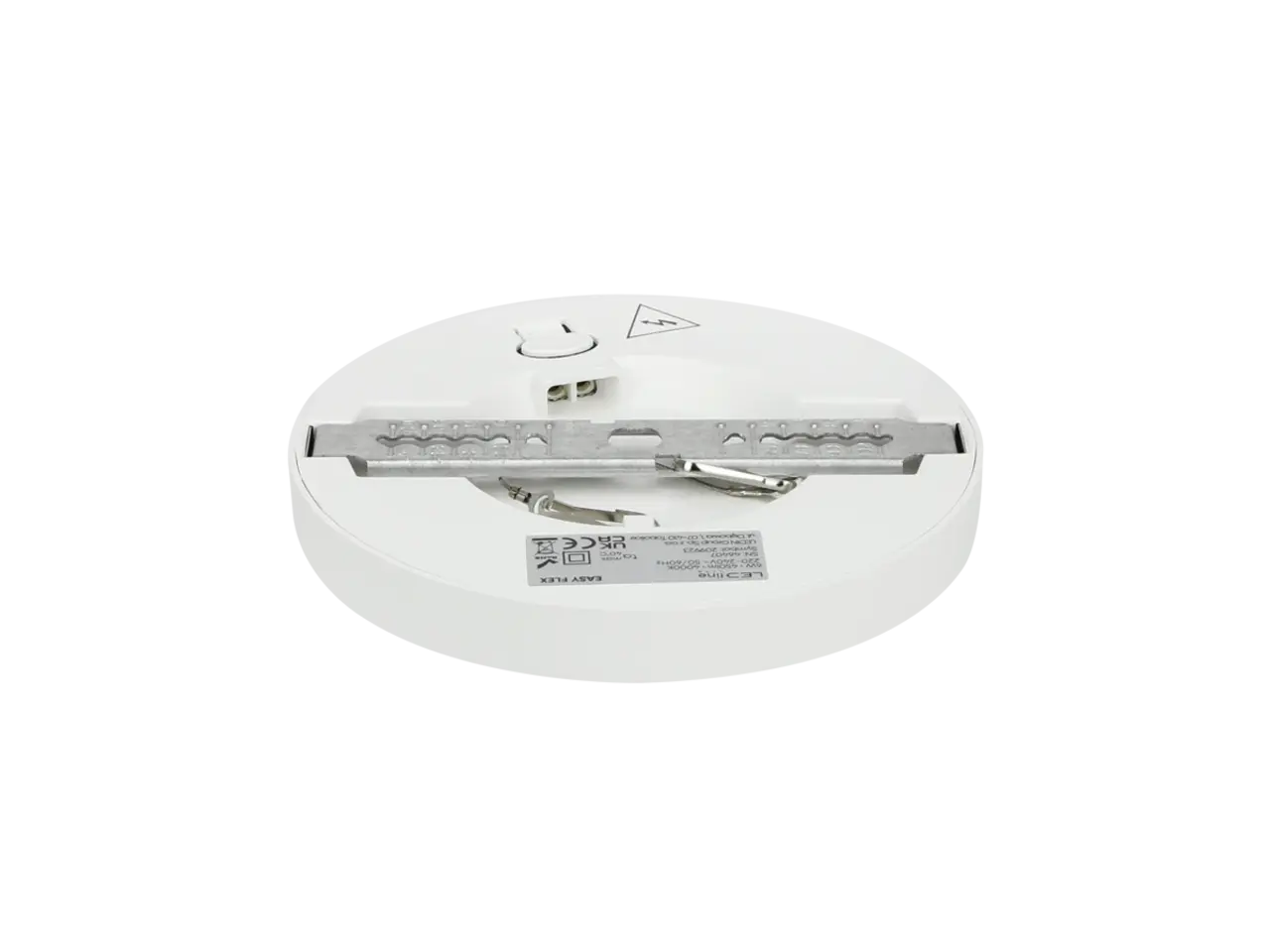 LED line verlichting - Betaalbare Professionele LED Oplossingen LED Downlight - Rond - EASY FLEX - 6W 450lm - 4000K - IP20 - Wit | Ø140mm - Zaagmaat 65-102mm