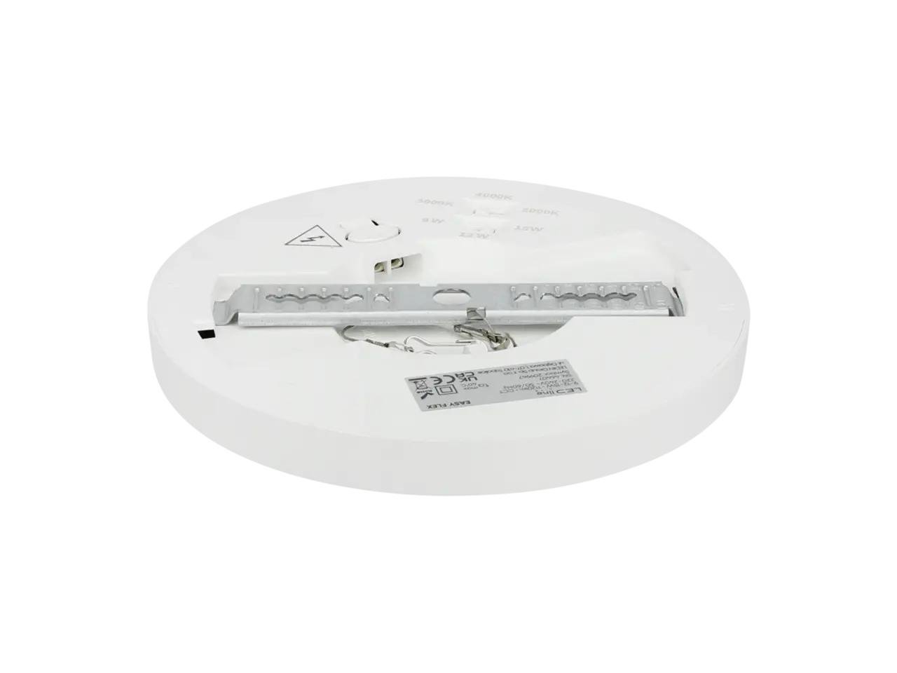 LED line LED Downlight - Rond - EASY FLEX - 9-12-15W CCT 1120lm - 3000K/4000K/5000K - IP20 - Wit | Ø170mm - Zaagmaat 65-130mm LED line LED Downlight - Rond - EASY FLEX - 9-12-15W CCT 1120lm - 3000K/4000K/5000K - IP20 - Wit | Ø170mm - Zaagmaat 65-130mm