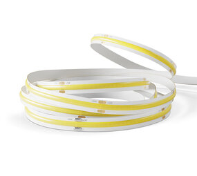 Braytron LED Strip 24V COB IP20 - 10 Meter - 10W 1050Lm - 6500K 865 Daglicht wit  | 8MM - 24V DC