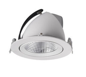 Kanlux LED Downlight Kantelbaar wit 23W 2510lm 45D - 940 Koel Wit | 175mm  | Beste Kleurweergave | 5 jaar garantie