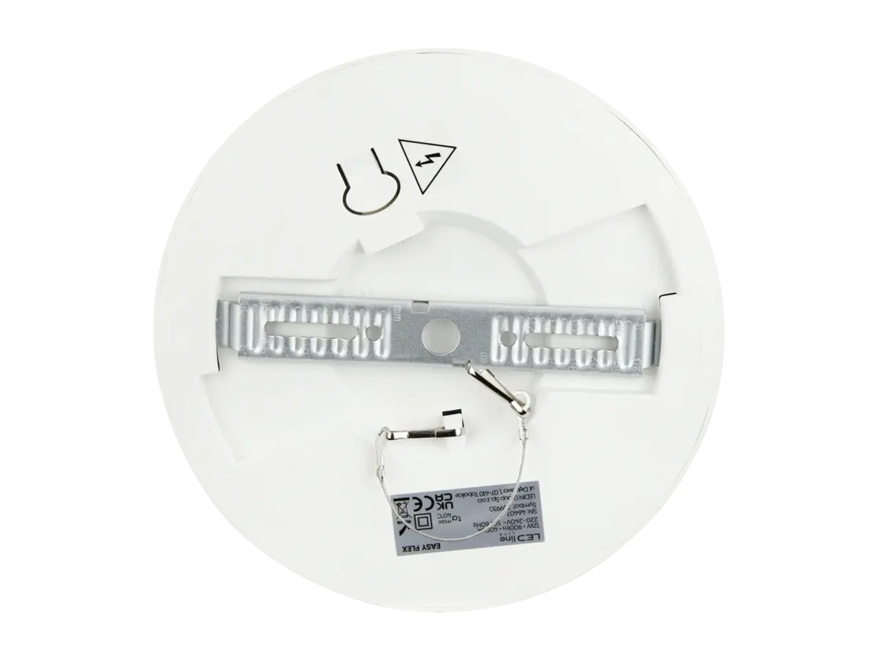 LED line LED Downlight - Rond - EASY FLEX - 12W 900lm - 4000K - IP20 - Wit | Ø170mm Zaagmaat 65-130mm