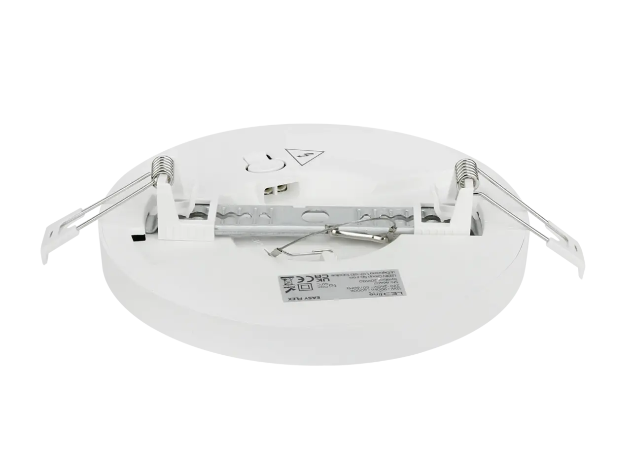 LED line verlichting - Betaalbare Professionele LED Oplossingen LED Downlight - Rond - EASY FLEX - 12W 900lm - 4000K - IP20 - Wit | Ø170mm Zaagmaat 65-130mm