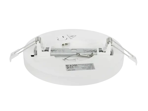 LED line verlichting - Betaalbare Professionele LED Oplossingen LED Downlight - Rond - EASY FLEX - 12W 900lm - 4000K - IP20 - Wit | Ø170mm Zaagmaat 65-130mm