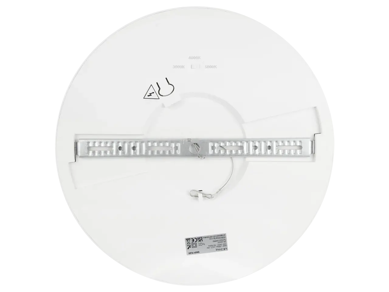 LED line verlichting - Betaalbare Professionele LED Oplossingen LED Downlight - Rond - LITE - EASY FLEX - 24W 2110lm - CCT 3000K/4000K/5000K - IP20 - Wit | Ø300mm Zaagmaat 65-240mm - Bewegingssensor