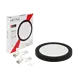 LED Downlight - Rond - LITE - EASY FLEX - 9-12W 1050lm - CCT 3000K/4000K/5000K - IP20 - Zwart | Ø170mm Zaagmaat 65-130mm LED Downlight - Rond - LITE - EASY FLEX - 9-12W 1050lm - CCT 3000K/4000K/5000K - IP20 - Zwart | Ø170mm Zaagmaat 65-130mm
