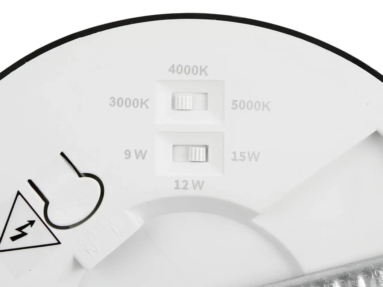 LED line verlichting - Betaalbare Professionele LED Oplossingen LED Downlight - Rond - LITE - EASY FLEX - 18-21-24W 2000lm - CCT 3000K/4000K/5000K - IP20 -Zwart | Ø300mm Zaagmaat 65-240mm