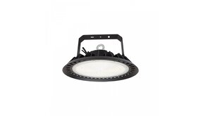 Spectrum voor de installateur: Betaalbare kwaliteit en veelzijdige LED-oplossingen LED Highbay IP65 - Zwart PLATEO 3 - 200W  36000Lm - 4000K 840 Koel Wit | Dali Dimbaar - 90 Graden lens