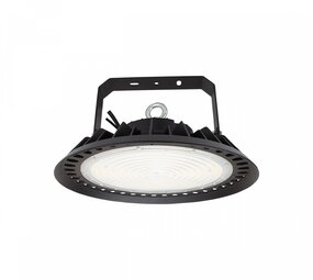 Spectrum voor de installateur LED Highbay IP65 - Zwart PLATEO 3 - 200W  36000Lm - 4000K 840 Koel Wit | Dali Dimbaar - 90 Graden lens