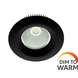 Macbright LED Downlight IP54 - PLUTO MINI 165MM - Zwart - 9.2W 1104Lm | DTW 918-930 Dim To Warm | Zaagmaat 125MM + GST18-I3 Macbright LED Downlight IP54 - PLUTO MINI 165MM - Zwart - 9.2W 1104Lm | DTW 918-930 Dim To Warm | Zaagmaat 125MM + GST18-I3
