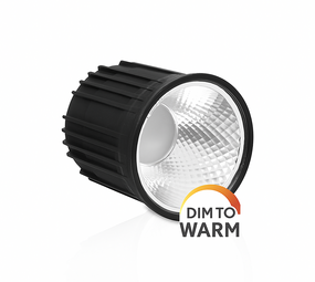Macbright Dimbare LED Spot GU10 - Verzonken Zwart - 5W 400lm - DTW  2000-3000K Dim To Warm |  TRIAC DIM - UGR11 - Dimtone