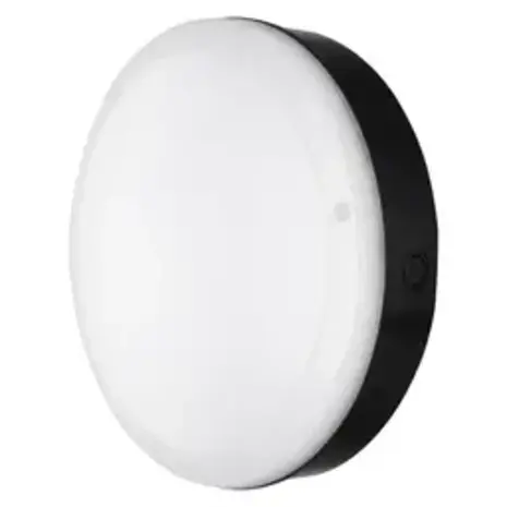 Ledvance Zakelijk: Professionele LED Verlichting & Armaturen | voor de installateur LED Nood Wandlamp Bulkhead Surface Sensor - IP65 Ø250MM - Zwart - 10W 800Lm - 3000k 830 Warm wit | IK10 Daglichtsensor Ledvance Zakelijk: Professionele LED Verlichting & Armaturen | voor de installateur LED Nood Wandlamp Bulkhead Surface Sensor - IP65 Ø250MM - Zwart - 10W 800Lm - 3000k 830 Warm wit | IK10 Daglichtsensor