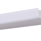 LED Lichtlijn Toebehoren  |  1.5 Meter Blindplaat Afdekplaat - PC Cover Wit - Type Sirius