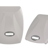 LED Lichtlijn Toebehoren | Eindkap Wit -  IP40 - Type Sirius
