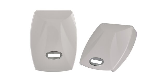 LED Lichtlijn Toebehoren | Eindkap Wit -  IP40 - Type Sirius