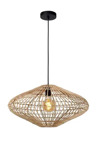 Lucide LED Hanglamp - MAGALI Ø 56 cm - 1xE27 - Naturel Lucide LED Hanglamp - MAGALI Ø 56 cm - 1xE27 - Naturel