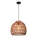 Lucide LED Hanglamp - MOLOKO - Ø 40 cm - 1xE27 - Okergeel
