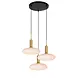 Lucide LED Hanglamp - SINGALA - Ø 55 cm - Mat glas - Goud / Messing | 3xE27 fitting Lucide LED Hanglamp - SINGALA - Ø 55 cm - Mat glas - Goud / Messing | 3xE27 fitting